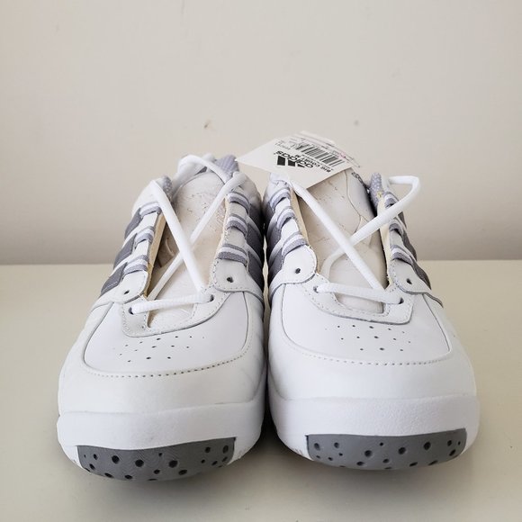 VTG Adidas Big Court M White Shoes Sneakers Size 10 2000 Deadstock w/ Defects - Picture 3 of 12